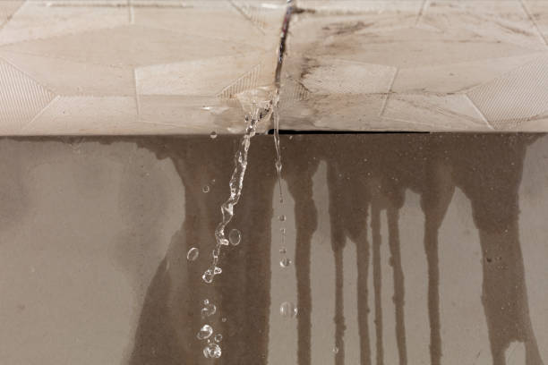 Professional Flood Damage Cleanup technician working in Johnson Creek, WI